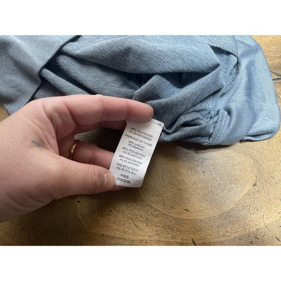 Vuori Daydream Crew Shirt Long Sleeve Blue Sweatshirt VW133 Womens Medium - Picture 7 of 8